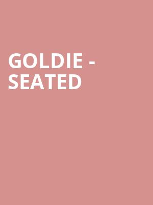 Goldie - Seated at Roundhouse